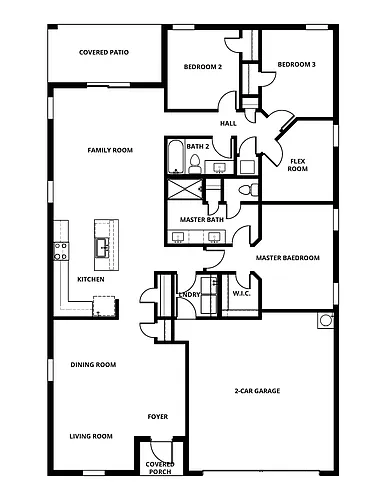 Floor plan Tortuga