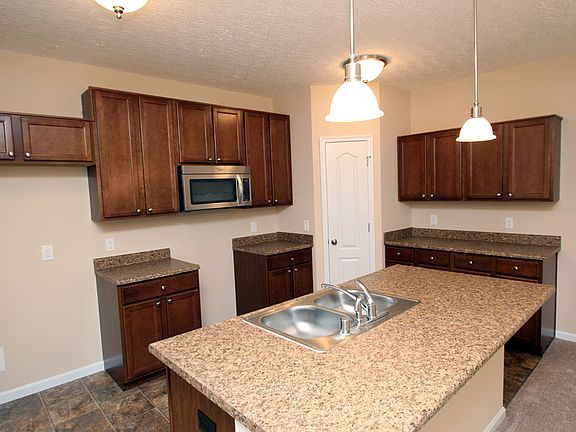 The Bentree III Kitchen with island