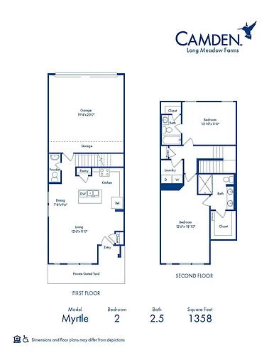 Floor plan Myrtle