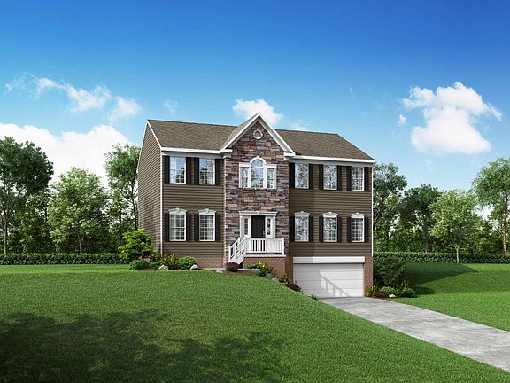 Elevation A Opt Partial Stone Front