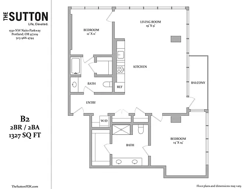Floor plan B2