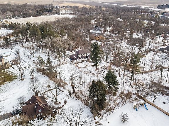 Backyard aerial view