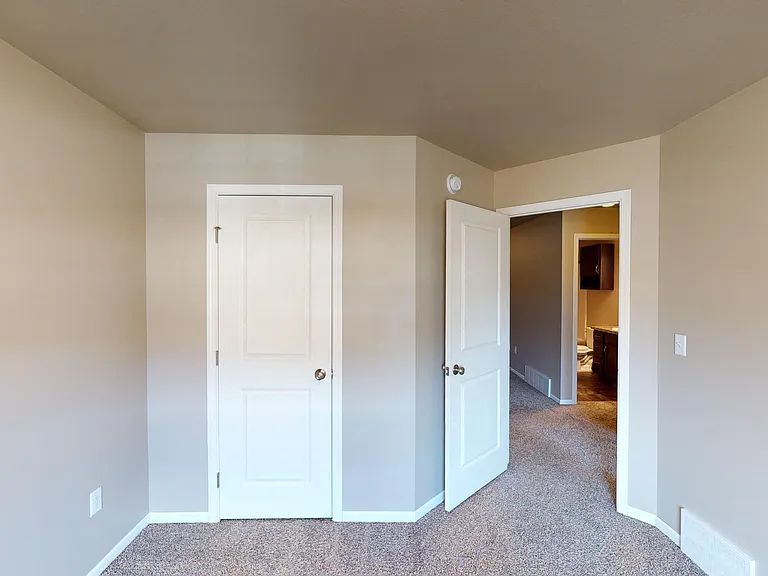 Back to back bedroom