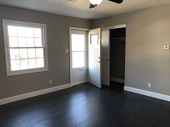 Living room and closet