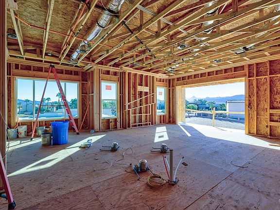 Living Room with Glass Door