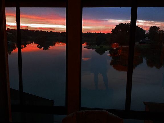 Great Room sunset view