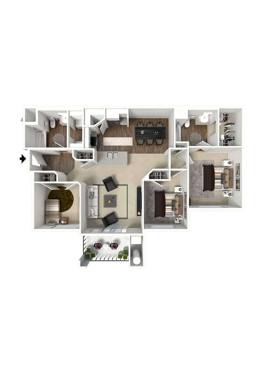 Floor plan Cedar