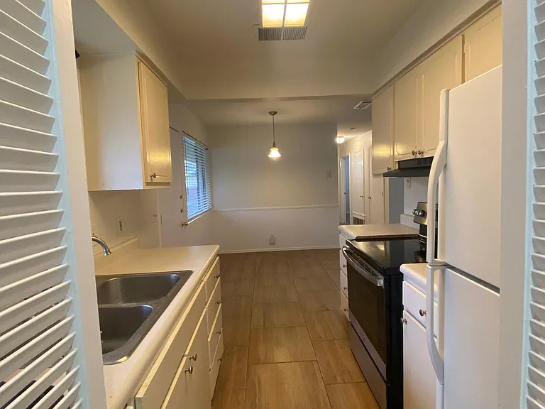 Kitchen from utility room