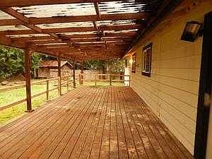 Back Covered Deck