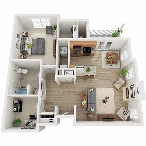 Floor plan Alton