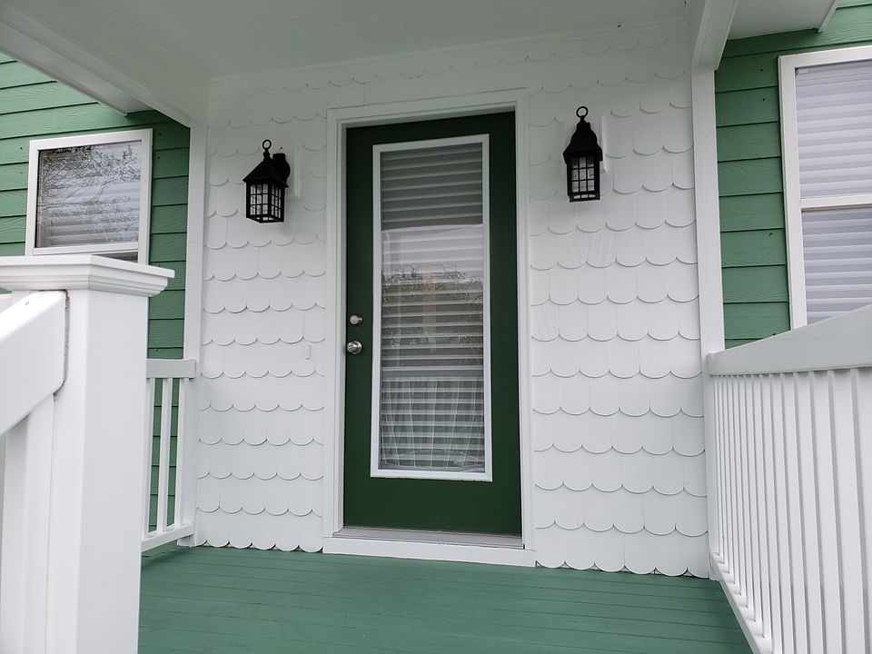 Front door.