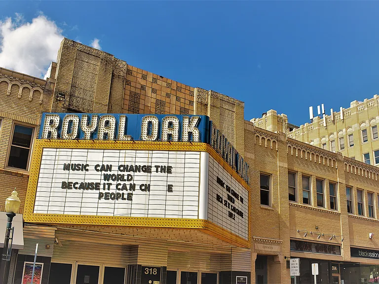 Enjoy a Concert at the Nearby Royal Oak Music Theatre