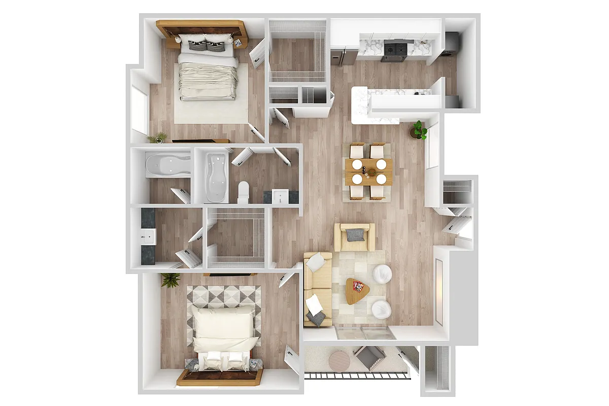 Floor plan Champagne