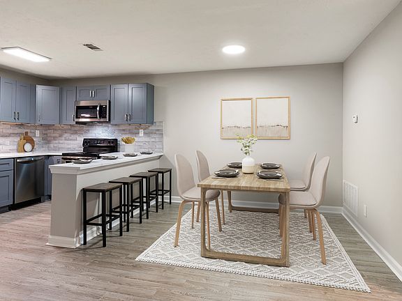 Kitchen with Breakfast Bar and Separate Dining