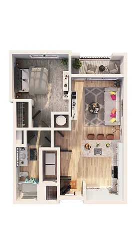 Floor plan A1C