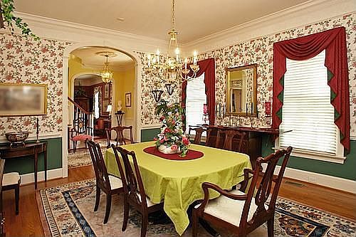 Formal Dining room also has a fireplace