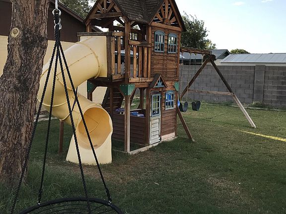 Playhouse and Swing Included