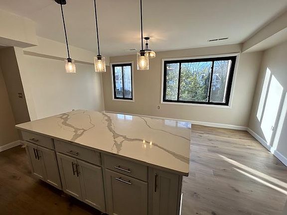 Kitchen and dining area
