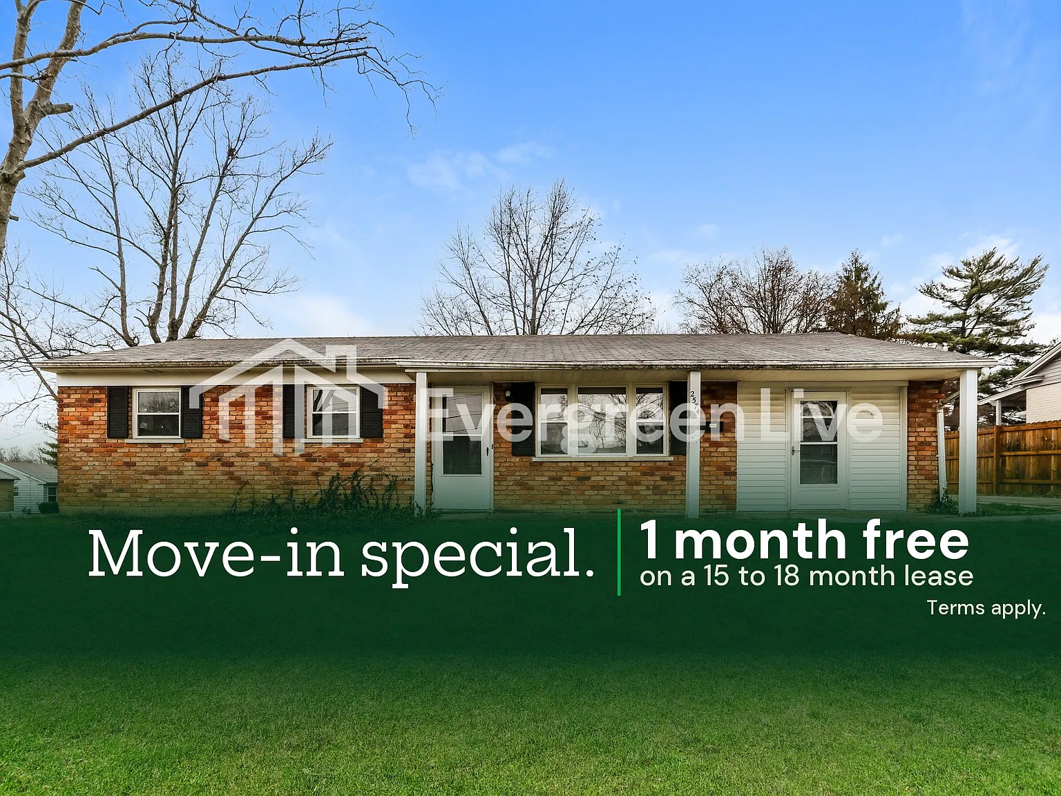 3 bed, 1.0 bath, 1128 sqft, $1,495 — Photo 1