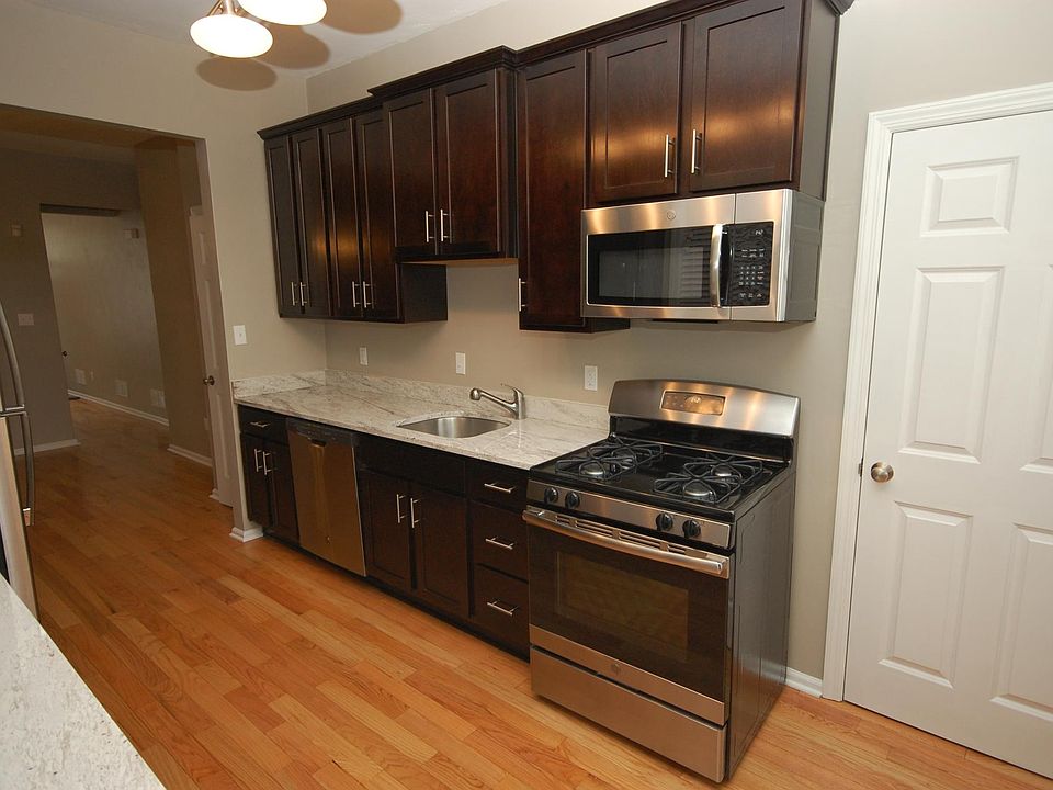 Renovated Kitchen with granite countertops and stainless steel appliances