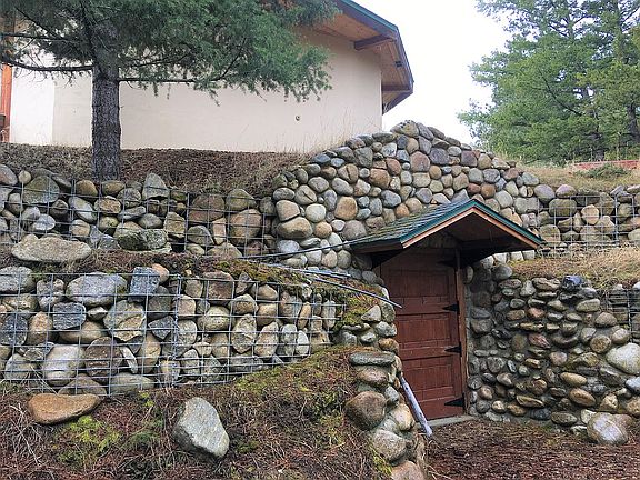 Entry to underground Storage