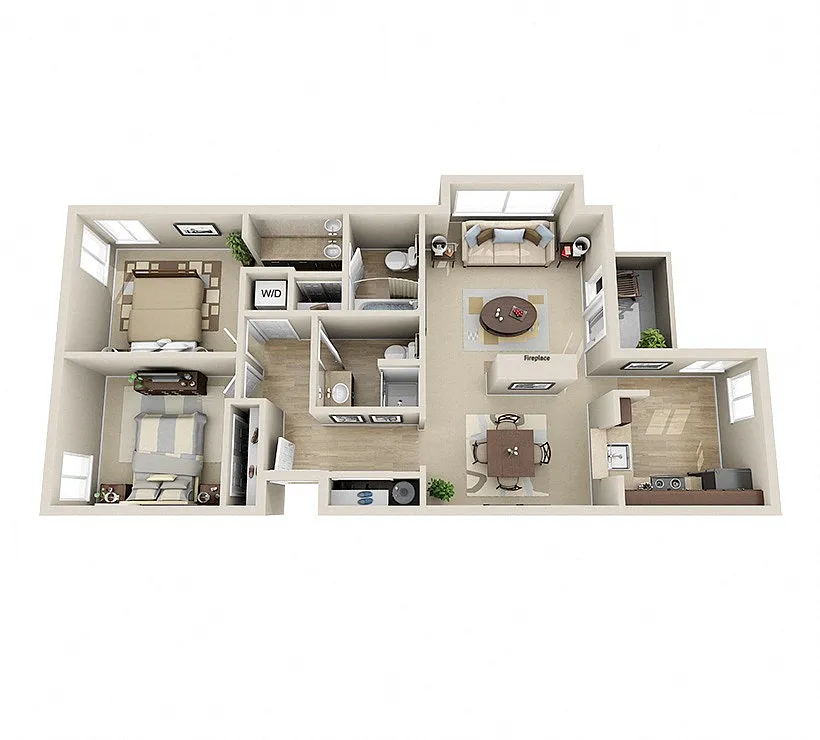 Floor plan Residence 10 Luxury