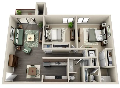 Floor plan Lotus