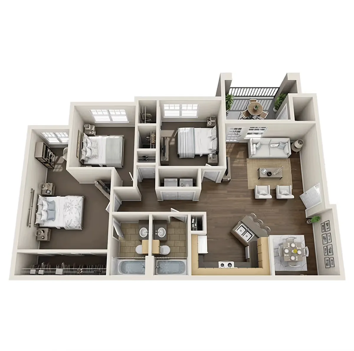 Floor plan C2HC-50%