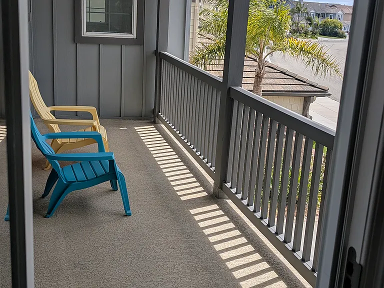 Balcony off Bedroom 3