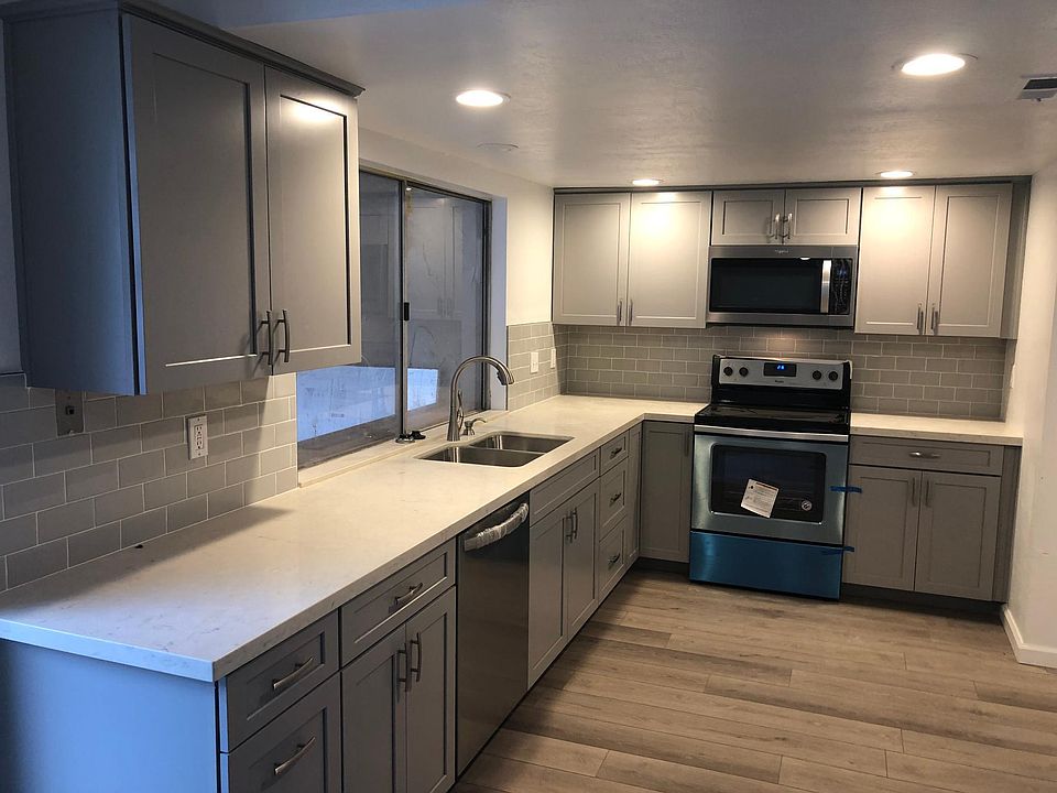 Newly remodeled kitchen with all new appliances and cabinetry