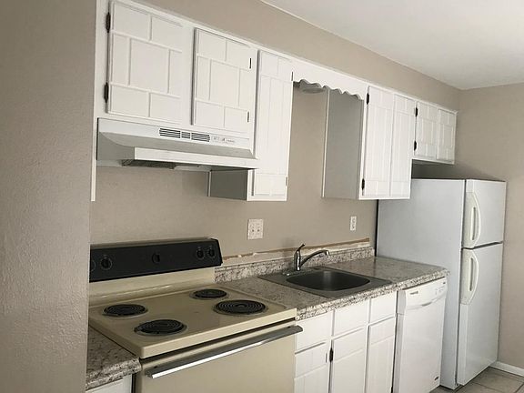 New counter top and floor tile