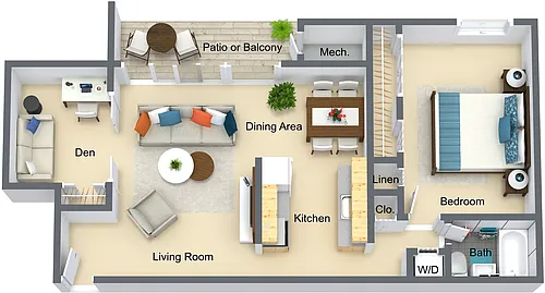 Floor plan Charter