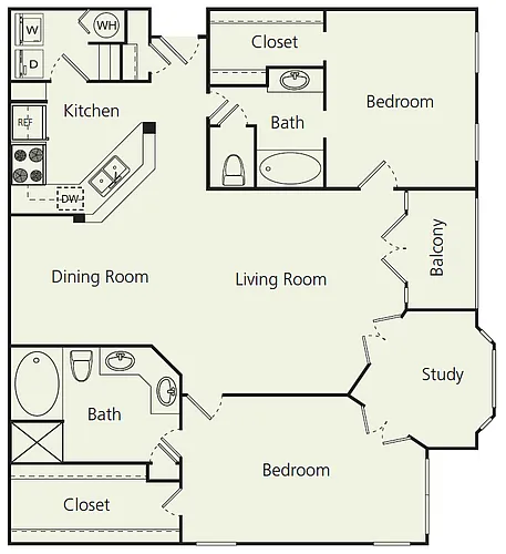 Floor plan B4