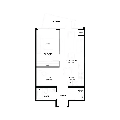 Floor plan Almont