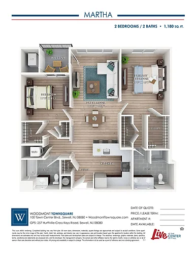 Floor plan Martha