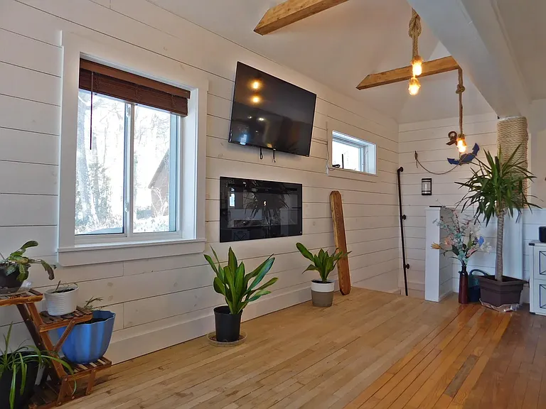 Basement available for storage, potential exercise room, washer and dryer on site.