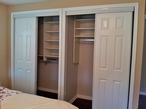 California closet organizer installed