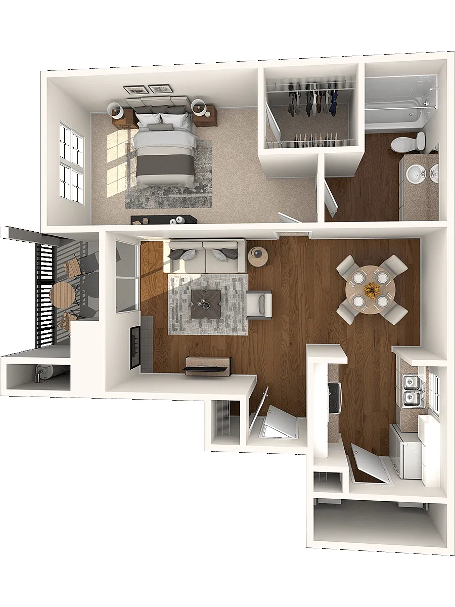Floor plan Butler