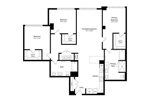 Floor plan 3A1