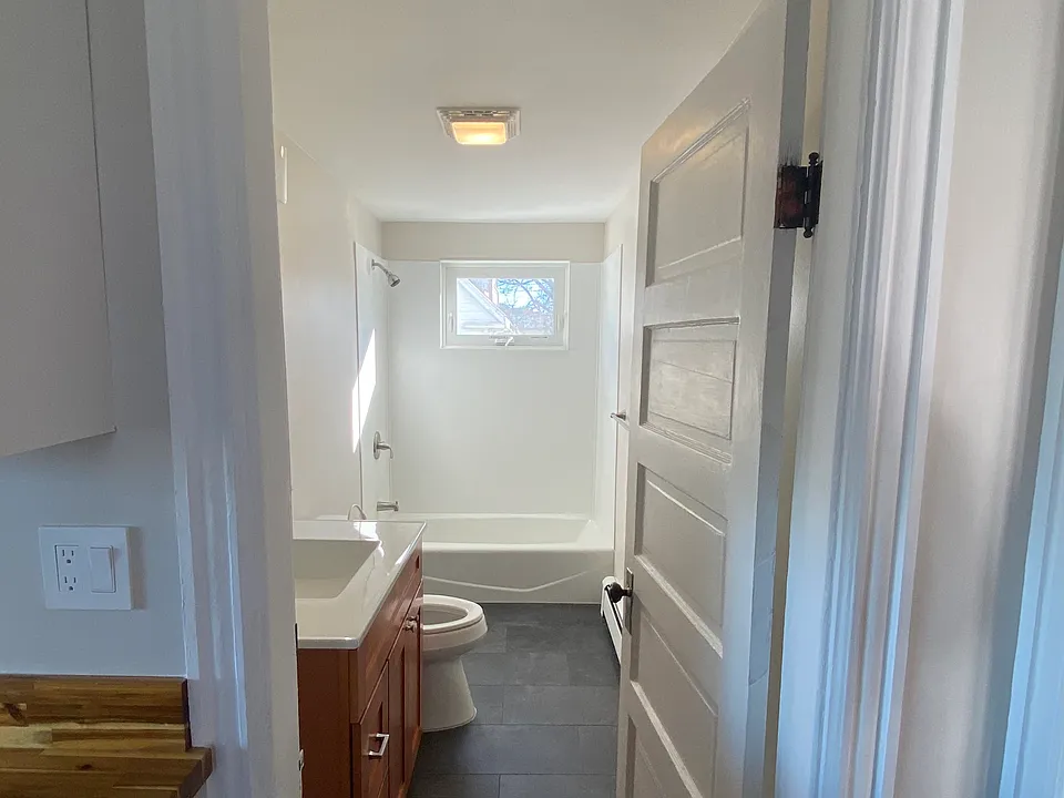 Bathroom off kitchen