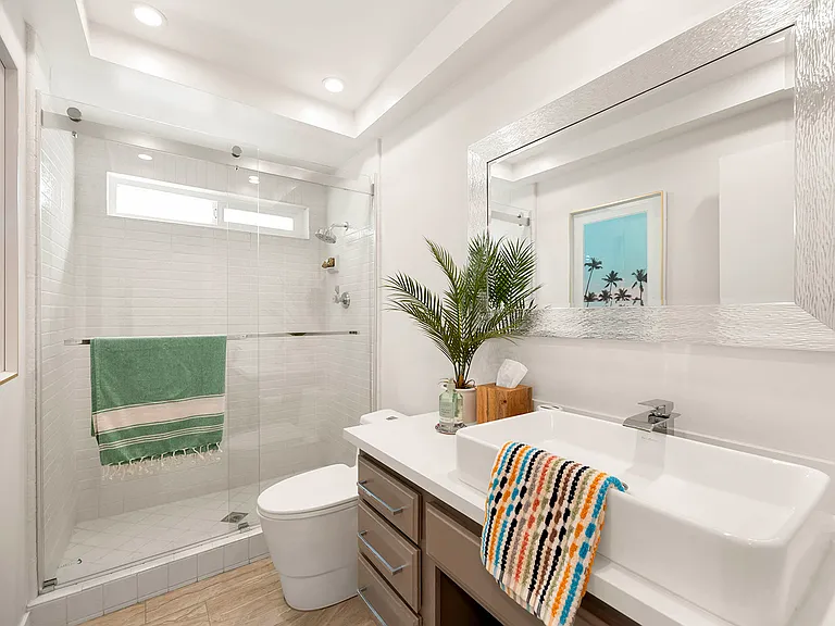 Guest bathroom.