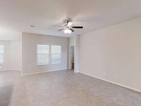 Picture taken from the same model on a home that is all built.