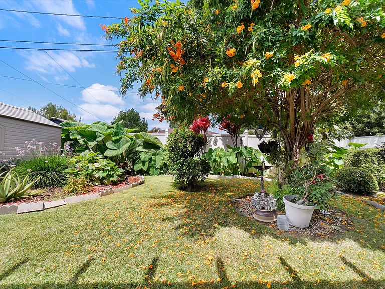 backyard garden oasis