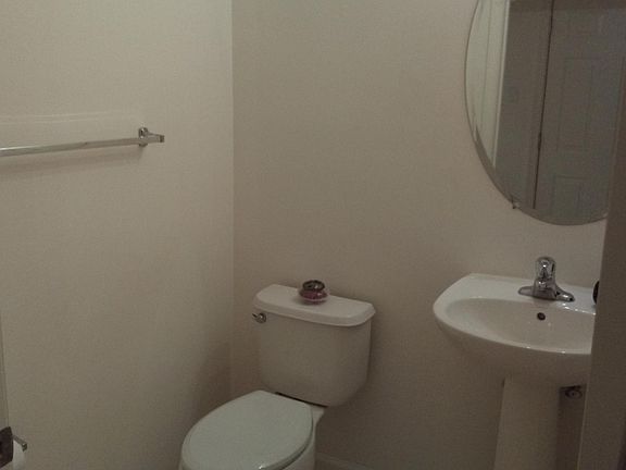 Powder room by the foyer