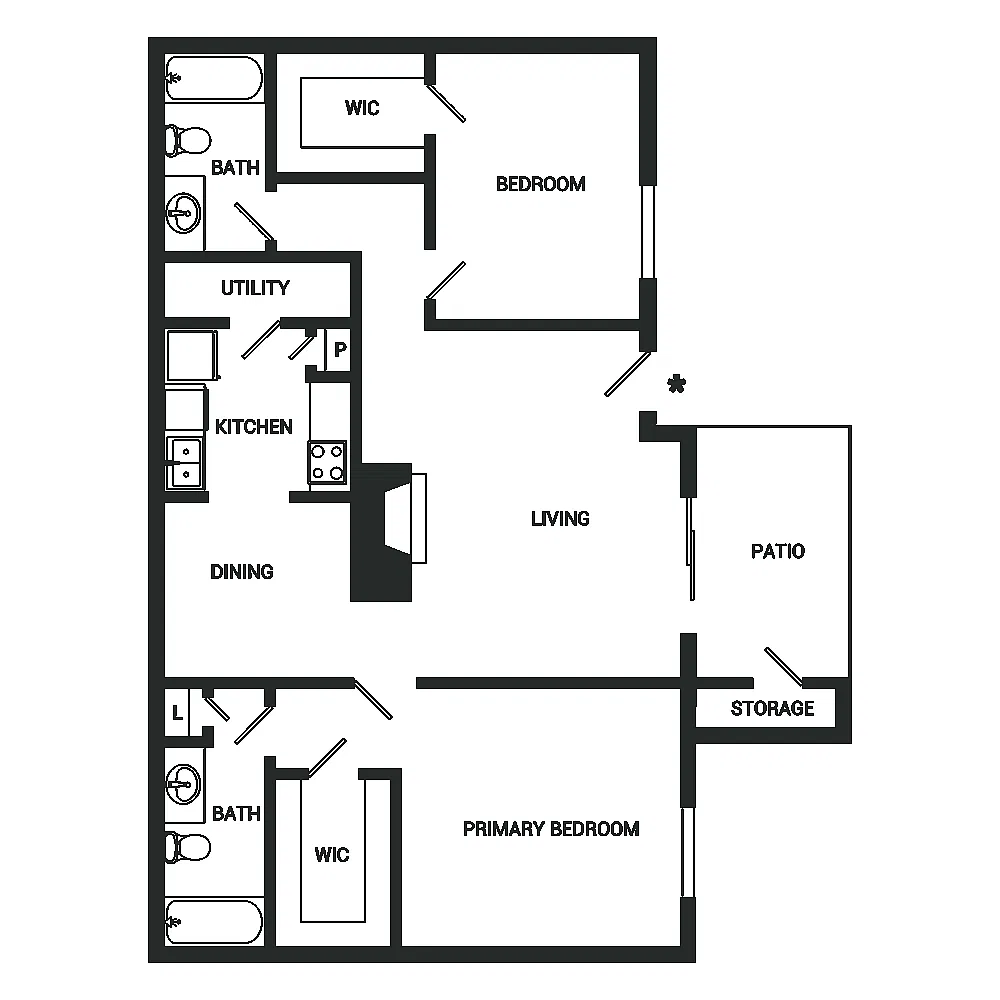 Floor plan B2