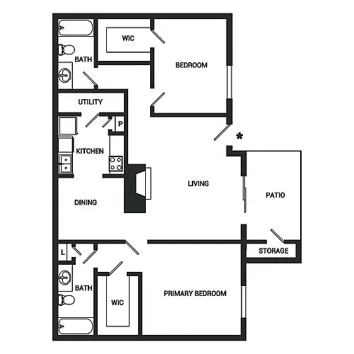 Floor plan B2
