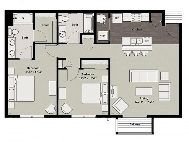 Floor plan Walhalla