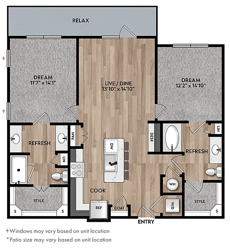 Floor plan B2