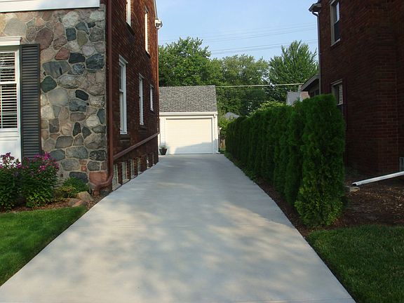 New concrete drive 2015