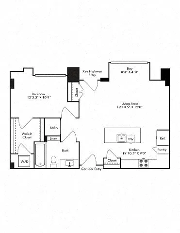 Floor plan 1V
